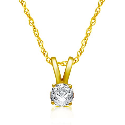 1 2 Carat Diamond Necklace Price